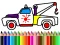 Permainan Back To School: Trucks Coloring talian