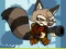 Permainan Raccoon adventure game talian