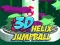 Permainan 3D Helix Jump Ball talian