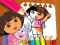 Permainan Dora the Explorer the Coloring Book talian