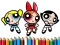 Permainan PowerPuff Girls Coloring Book talian