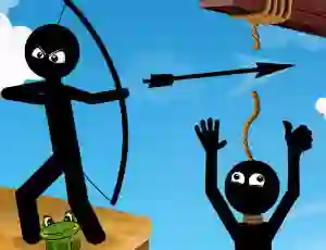 Permainan Bow Master Stickman Hero talian