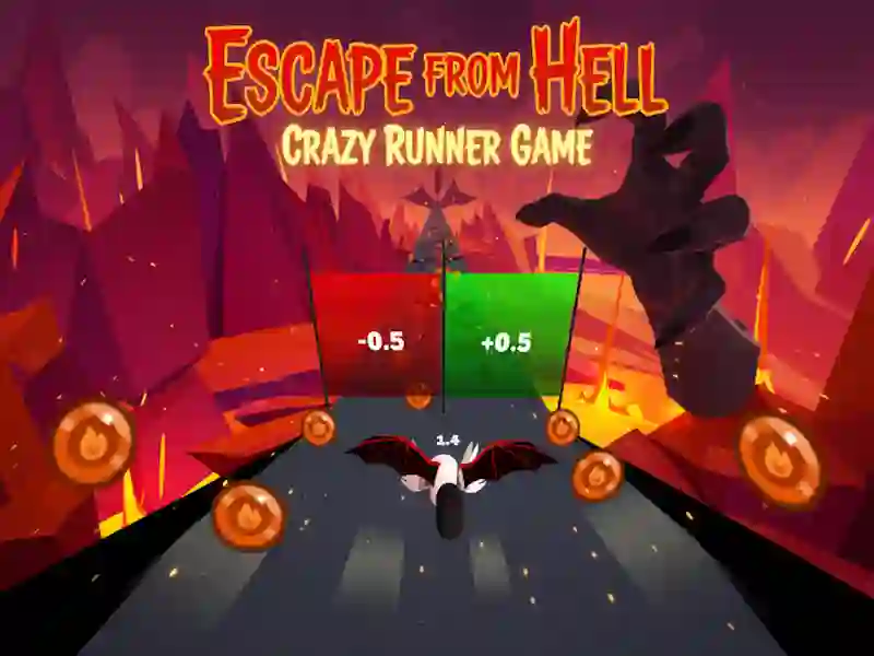 Permainan Escape from Hell: Crazy Runner Game talian