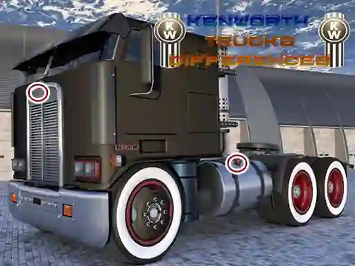 Permainan Kenworth Trucks Differences talian