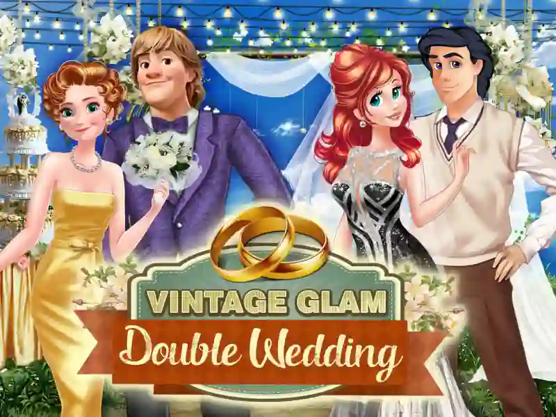 Permainan Vintage Glam: Double Wedding talian