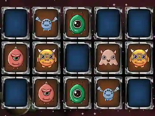 Permainan Aliens Memory Game talian