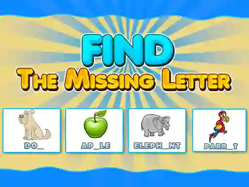 Permainan Find The Missing Letter talian