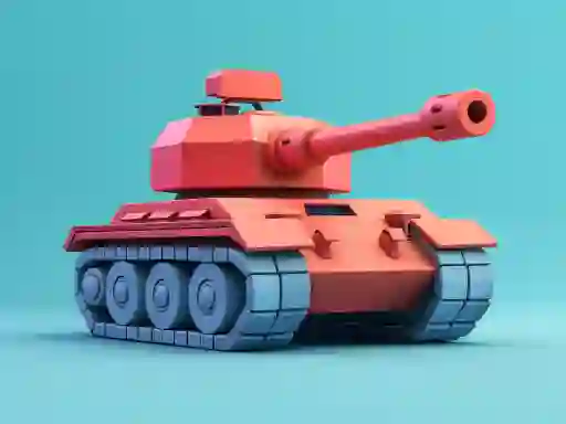 Permainan Tank Battle.io talian