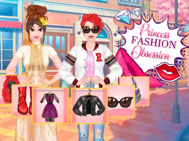Permainan Princess Fashion Obsession talian