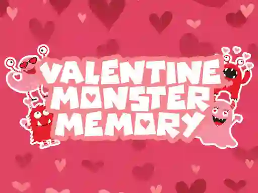 Permainan Valentine Monster Memory talian