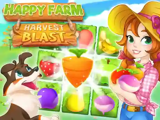 Permainan Happy Farm Harvest Blast talian