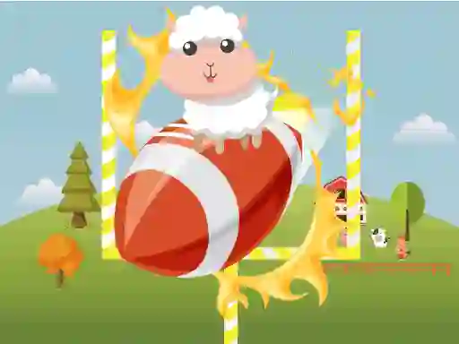 Permainan Animals Rugby Flick talian
