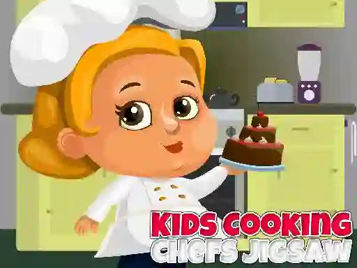 Permainan Kids Cooking Chefs Jigsaw talian