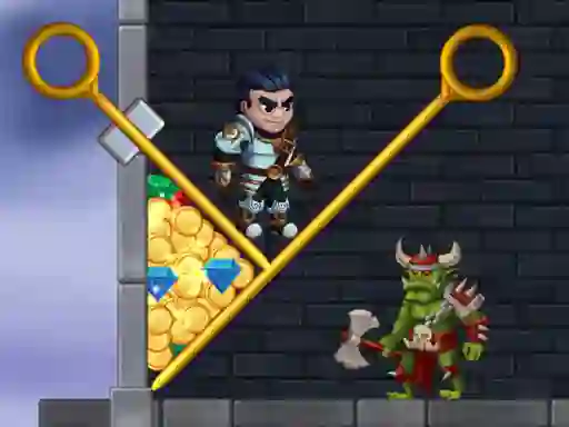 Permainan Help The Hero talian