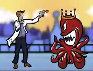 Permainan Scientist vs Aliens talian