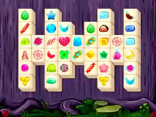 Permainan Candy Mahjong talian