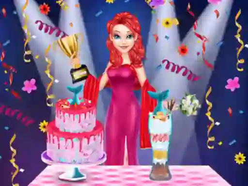 Permainan Mermaid Cake Cooking Design talian
