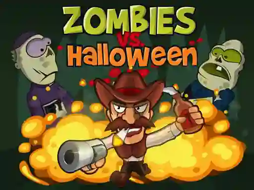 Permainan Zombies Vs Halloween talian