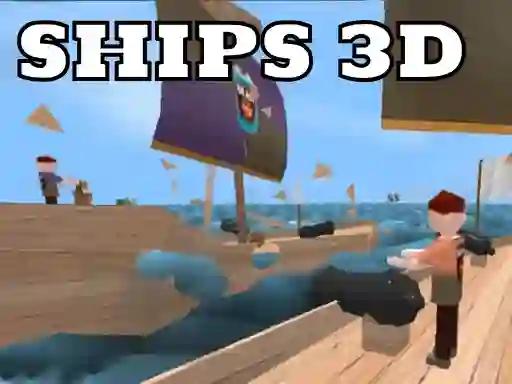 Permainan Ships 3D IO talian