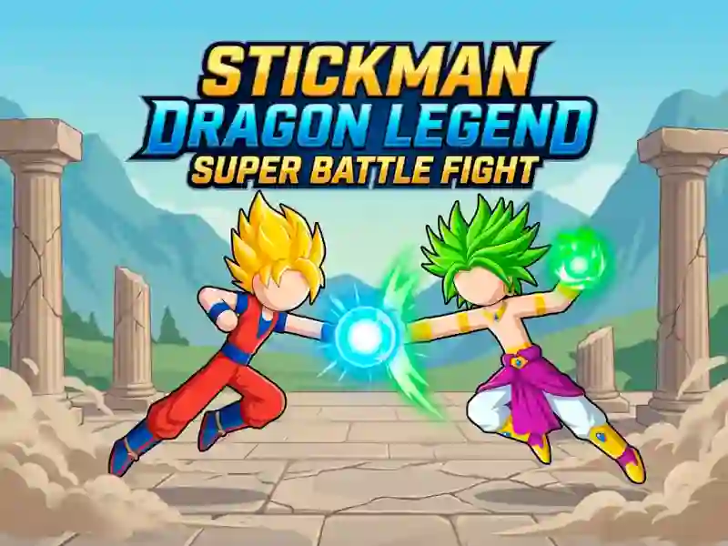 Permainan Stickman Dragon Legend Super Battle Fight talian