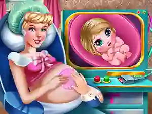 Permainan Cinderella Pregnant Check-Up talian