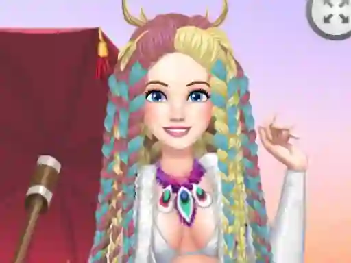 Permainan Burning Man Hairstyles talian