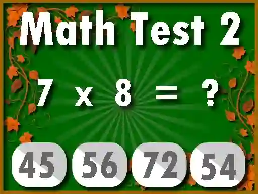 Permainan Math Test 2 talian