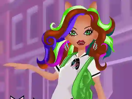 Permainan Monster High Clawdeen talian