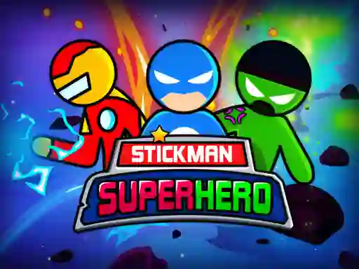 Permainan Stickman Super Hero talian