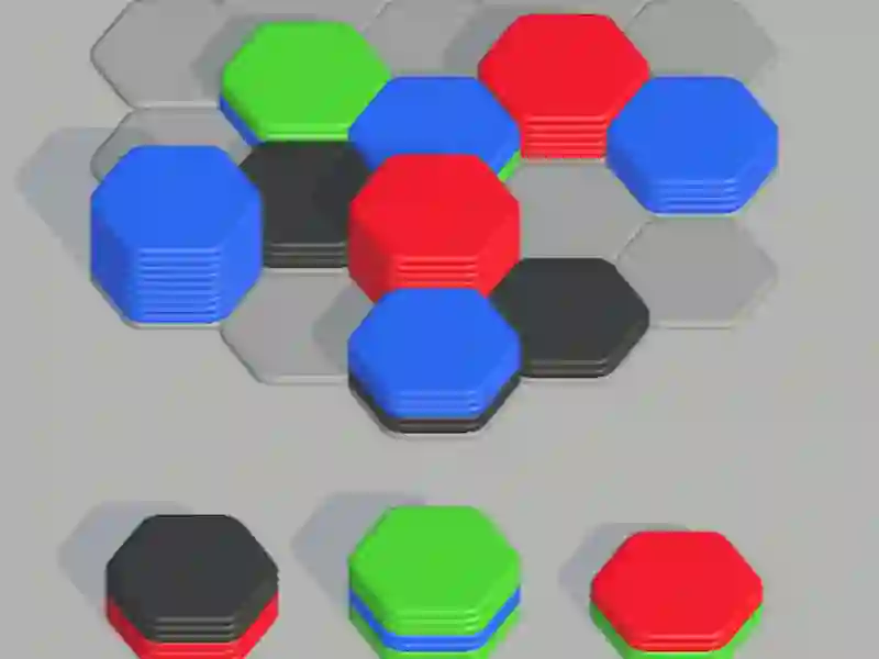 Permainan Hexa Sort talian