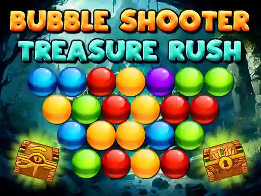 Permainan Bubble Shooter Treasure Rush talian