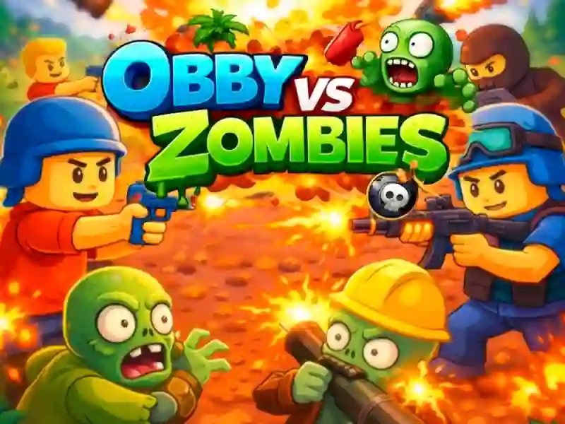 Permainan Obby vs Zombies talian