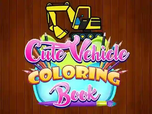 Permainan Cute Vehicle Coloring Book talian