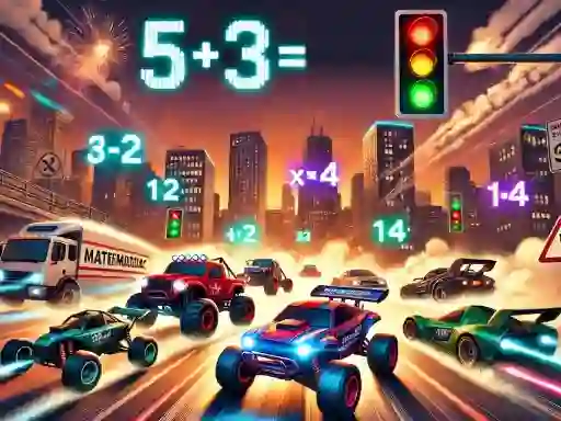 Permainan Mathematics Racing talian