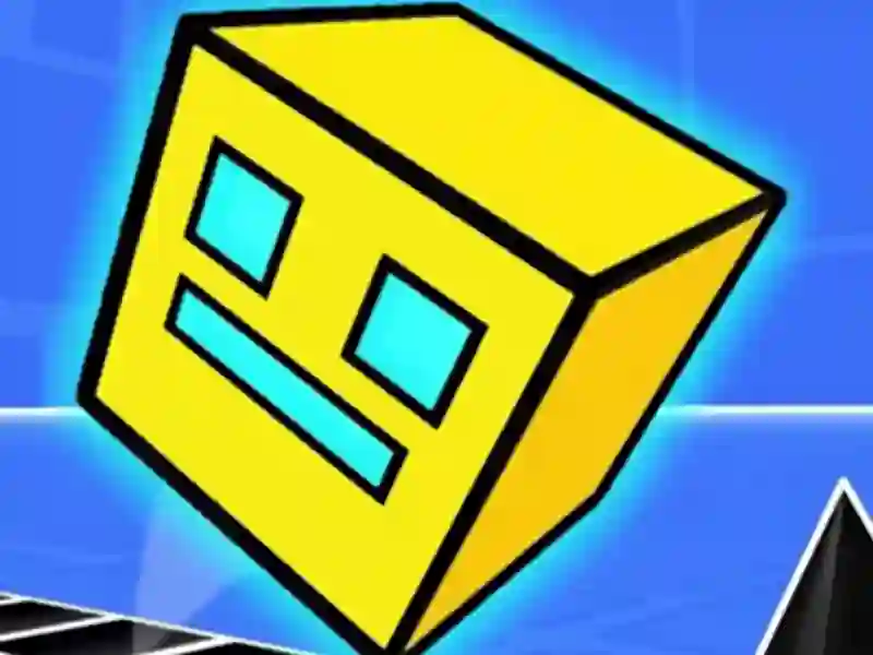 Permainan Geometry Dash 3D talian