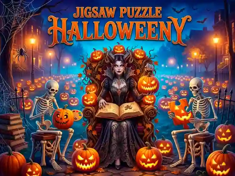 Permainan Jigsaw Puzzle Halloweeny talian