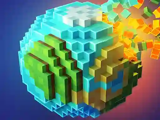 Permainan Pixel World talian