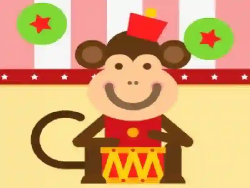 Permainan Monkey Drums talian