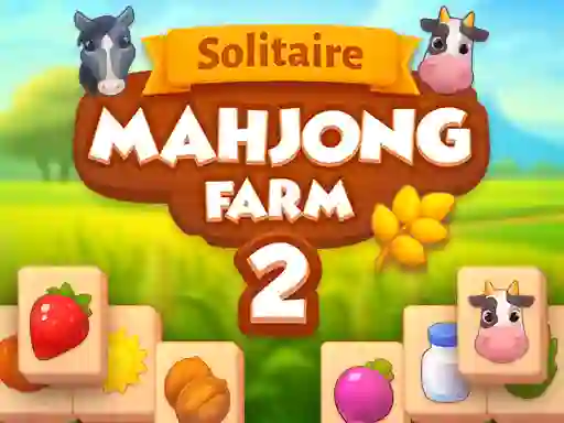 Permainan Solitaire Mahjong Farm 2 talian