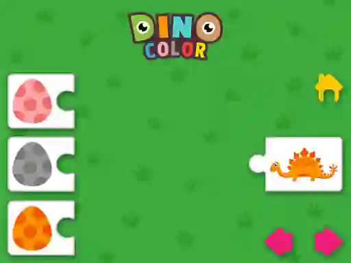 Permainan Dino Color talian