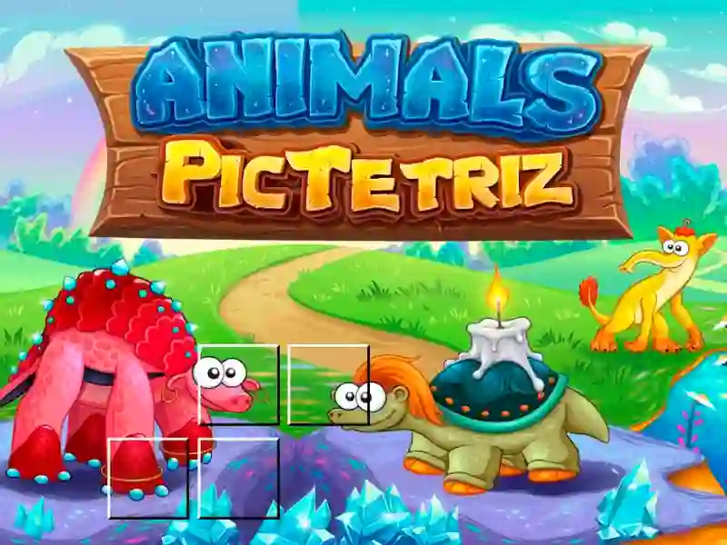 Permainan Animals Pic Tetriz talian