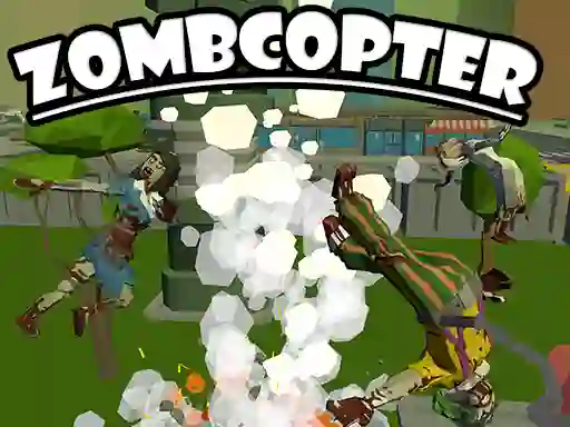 Permainan Zombcopter talian