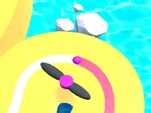 Permainan Ball Obstacle Runner talian