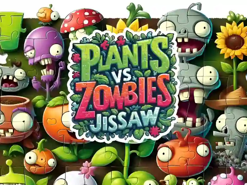 Permainan Plants vs Zombies Jigsaw talian