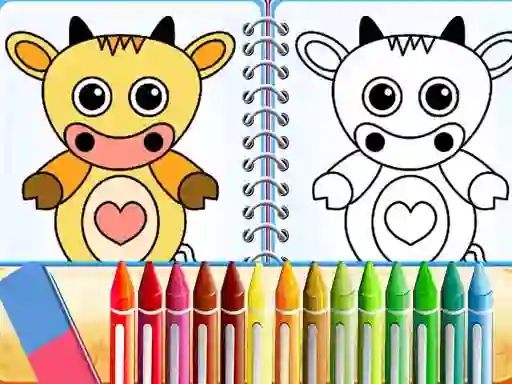 Permainan Lovely Pets Coloring Pages talian