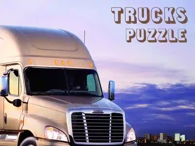 Permainan Trucks Puzzle talian