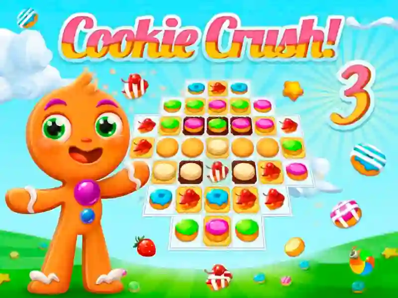 Permainan Cookie Crush 3 talian