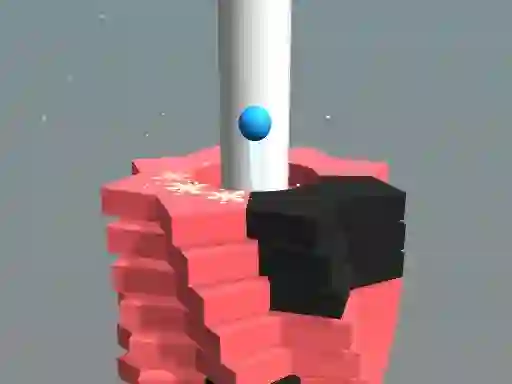 Permainan Stack Fire Ball talian