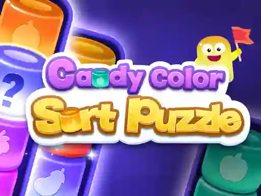 Permainan Candy Color Sort Puzzle talian