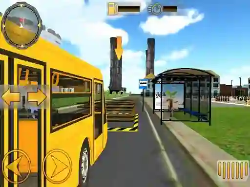 Permainan School Bus Driving Simulator talian